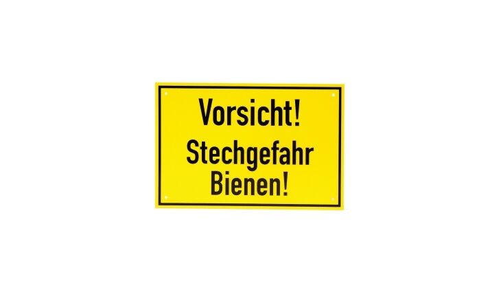 HOLTERMANN| Warnschild Stechgefahr