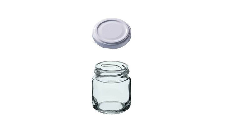  Marmeladenglas Weithals 48 ml |TO43