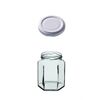  Marmeladenglas 6-eck 196 ml |TO58