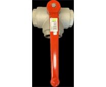  3-Wegekugelhahn aus Messing 2" (2.Wahl)