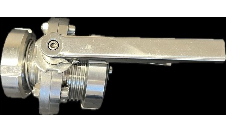  Scheibenventil NW50 AG NW40 IG V2A (2.Wahl)