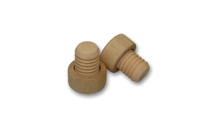  Holzgriffkork mit Naturkork Ø 10|13mm hell