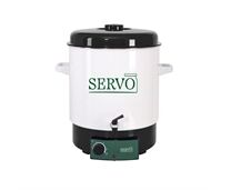 SERVO Einkochautomat 29L Email mit Uhr+Auslaufhahn
