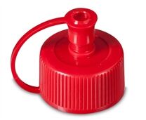 RIXIUS| Spritzverschluss - rot - HD/LDPE - RD 25 für EH