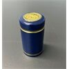  Anschrumpfkapsel Ø32,5 | L60mm blau l Streifen go