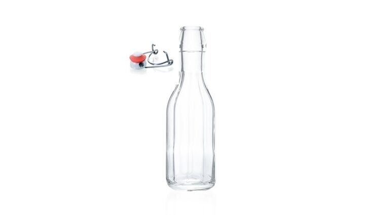  Zehnkantflasche klar incl. BV | 0,25 Liter