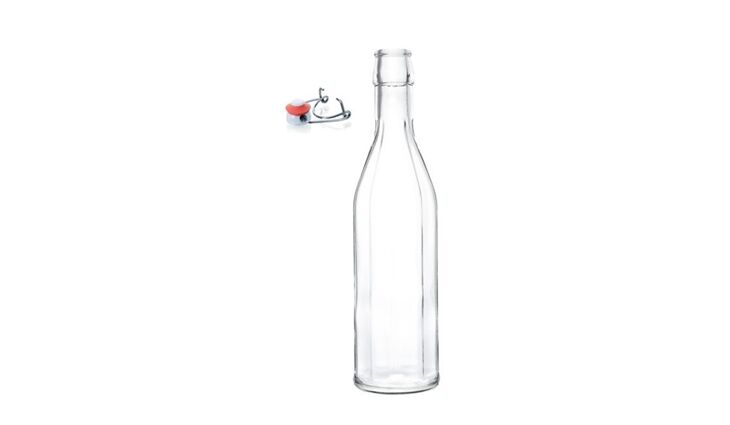  Zehnkantflasche klar incl. BV | 0,50 Liter