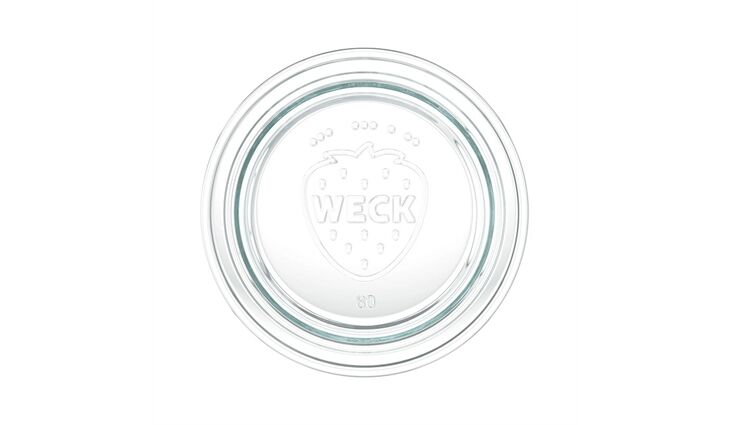 WECK| Glasdeckel als Ersatz für Ø 80mm