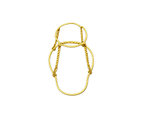  DRAHTBÜGEL Metall Farbe gold