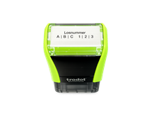  Losnummernstempel A|B|C 1|2|3
