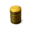  Anschrumpfkapsel Ø32,5 | L45mm gold | Streifen sw