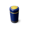  Anschrumpfkapsel Ø30 | L40mm blau | Streifen gold