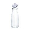  Fruchtsaftflasche 250 ml TO 43 mit Deckel weiß