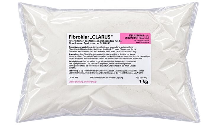 Schliessmann| Fibroklar "L" Filtermaterial 1 kg
