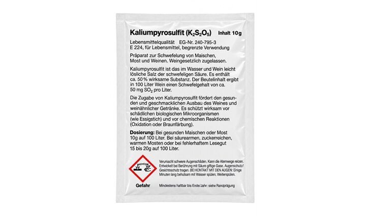 VINA| Kaliumpyrosulfit (Schwefelpulver)