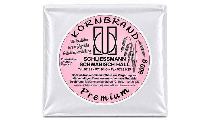 Schliessmann| Kornbrandhefe Premium 500 g