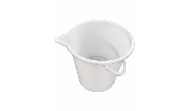 Hü| Industrie-Eimer 17,0 Liter aus HD-PE mit Ausguß