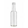  Geradhalsflasche klar 28mm | 0,25 Liter
