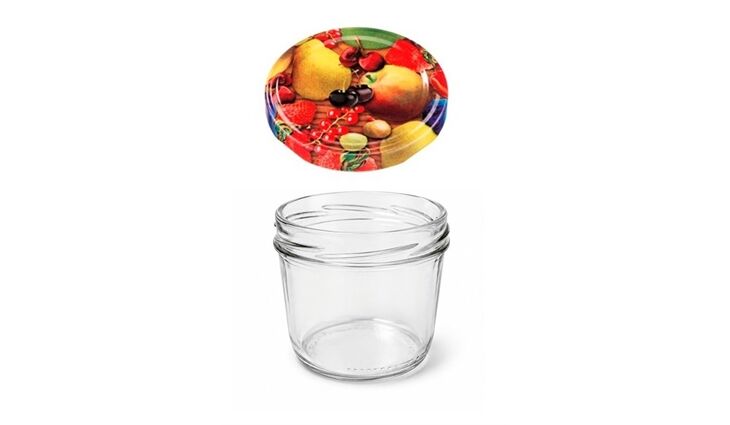  Marmeladenglas Sturz 230 ml | TO82 | FD