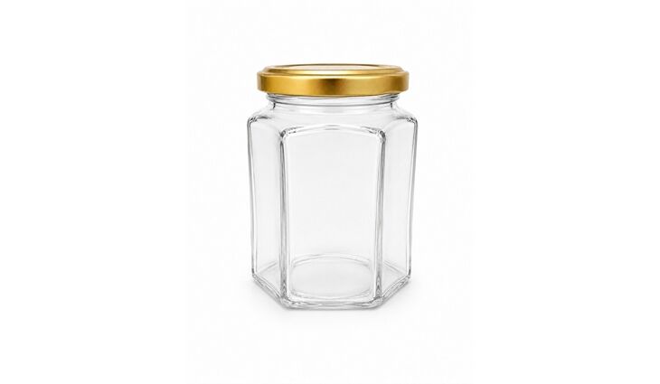  Marmeladenglas 6-eck 288 ml | TO63 | GD