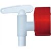 GRAF| Auslaufhahn GRAF NW10 rot / weiss