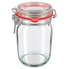  Drahtbügelglas 800ml rund