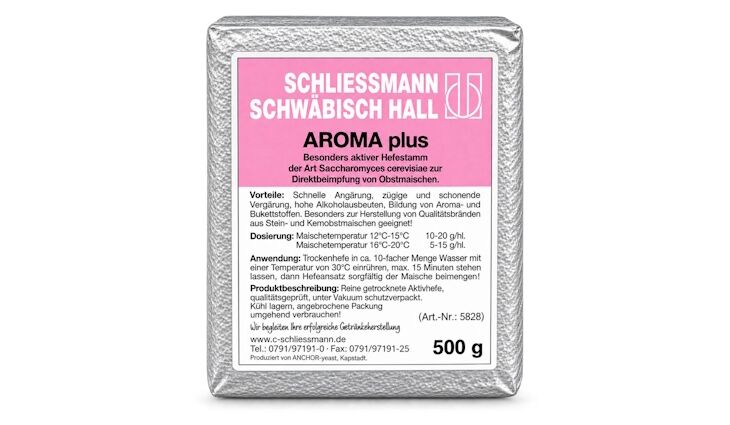 Schliessmann| BRENNEREIHEFE 500 gramm AROMAPLUS