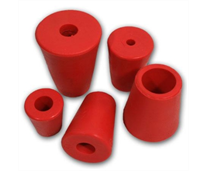 Gummistopfen rot 
