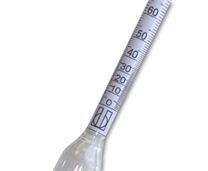 Alkoholmeter|Vorlage 0 - 25% vol. in 1% o. Thermo 