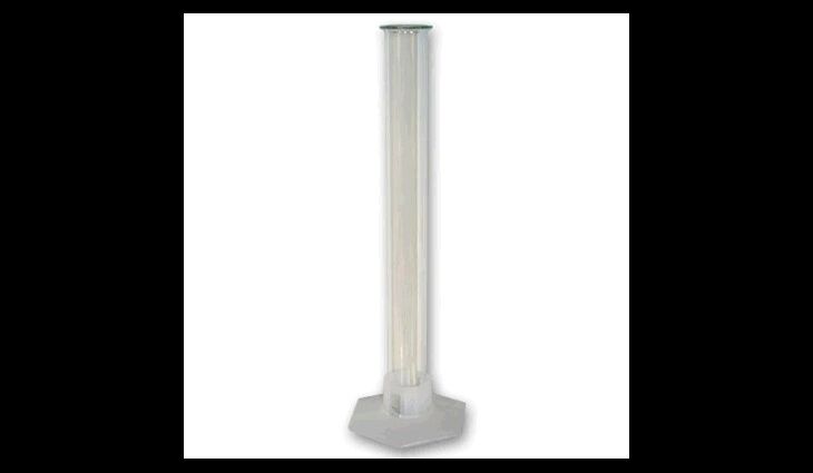 Spindelzylinder 360 x 36 mm Glas 