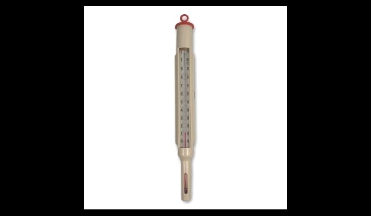 Maischethermometer im Schutzkorb 
