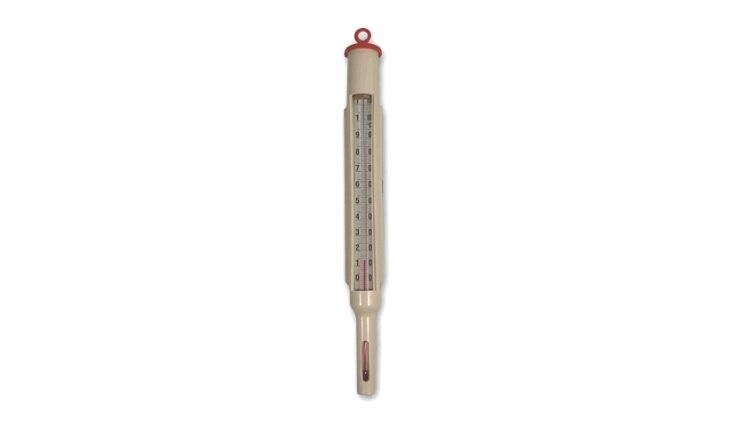 Maischethermometer im Schutzkorb 