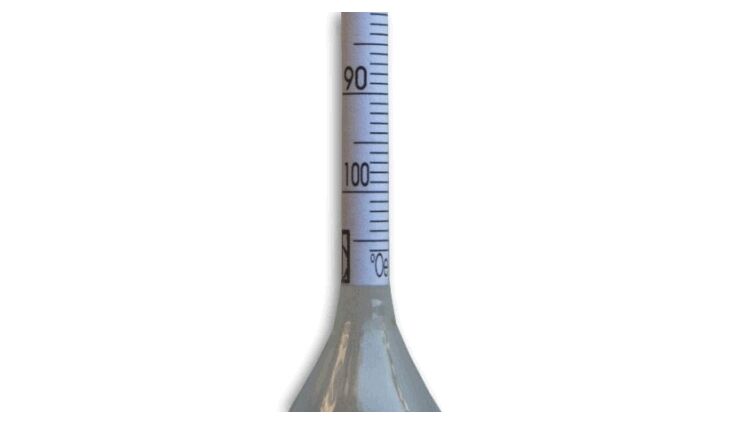 Saccharimeter m.Th. 0-32% | 0-140°Öchsle 