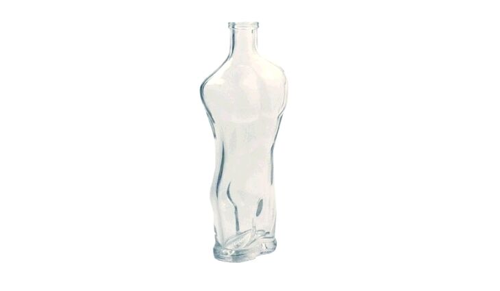 KEFLA| ADAM-Flasche klar KM 18mm | 0,50 Liter