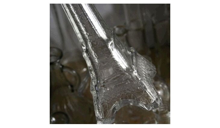 EIFFELTURM-Flasche klar KM 15,0mm | 0,25 Liter 