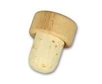  Holzgriffkork mit Naturkork 20mm hell