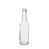 Geradhalsflasche klar 28mm 0,35 Liter 