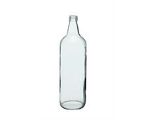 Kurzhalsflasche klar 28mm | 1,00 Liter 