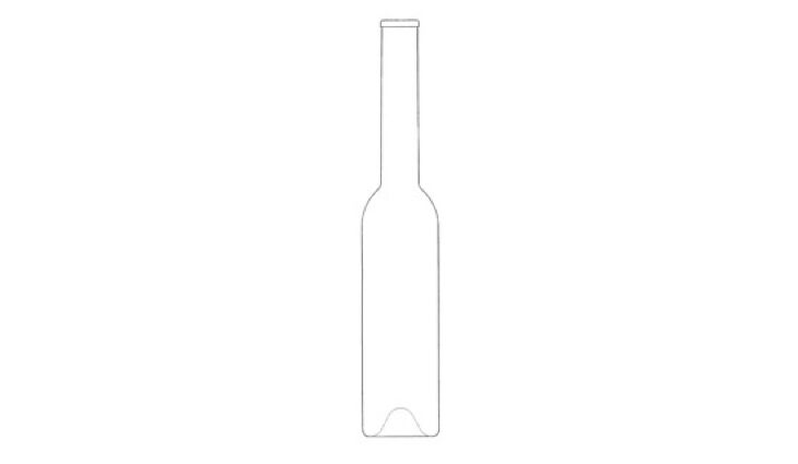 OPERA-Flasche klar KM 18,3mm | 0,35 Liter 
