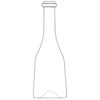 RUSTICA-Flasche klar KM 15,0mm | 0,20 Liter 