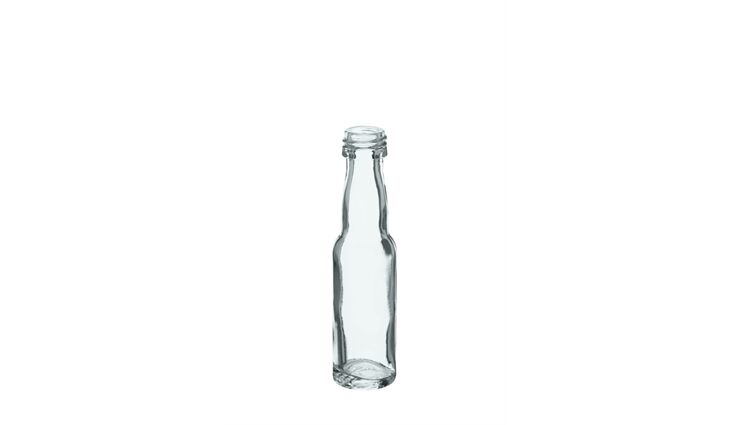 PORTIONS-Flasche klar PP 18mm | 0,02 Liter 