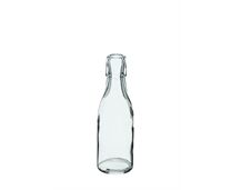 TASCHEN-Flasche klar rund incl. BV | 0,20 Liter 