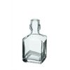 KEFLA| CUBO-Flasche klar quadr. incl. BV | 0,20 Liter