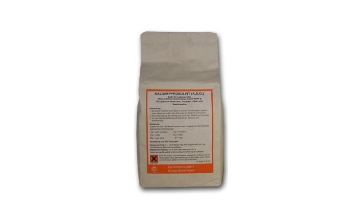Kaliumpyrosulfit (Schwefelpulver) 