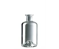 KEFLA| Apothekerflasche klar rund TM 18 mm | 0,50 Liter