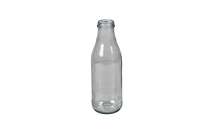  Milchflasche 1 ltr.ohne Deckel | 48 TO