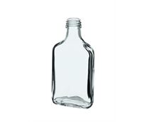 Fla TASCHEN-Flasche klar PP 28mm | 0,20 Liter