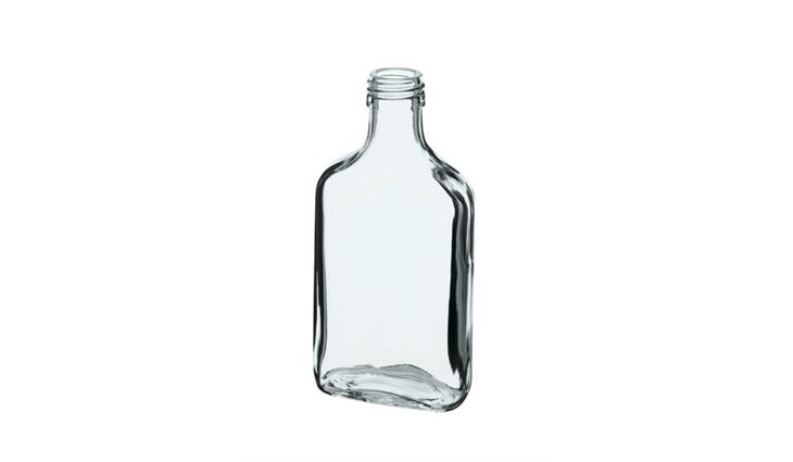 Fla TASCHEN-Flasche klar PP 28mm | 0,20 Liter