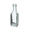 Fla PORTIONS-Flasche klar eckig PP 18 mm | 0,04 Liter