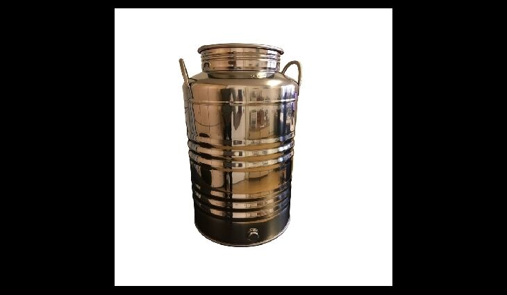  Edelstahlkanne 3 Liter mit Schraubvers 3/8"